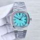 Swiss Replica Patek Philippe Nautilus 5711 Tiffany Blue Dial Diamond Bezel Watch 40MM (2)_th.jpg